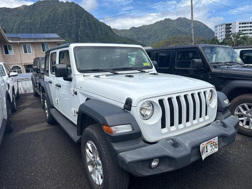 Bright White Clearcoat 2023 Jeep Wrangler Sport