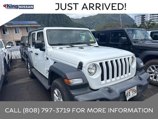 Bright White Clearcoat 2023 Jeep Wrangler Sport