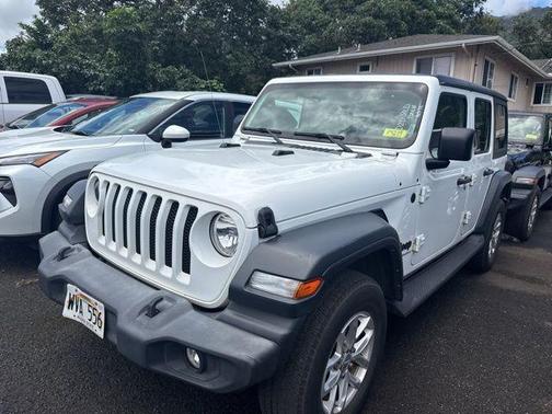 Bright White Clearcoat 2023 Jeep Wrangler Sport