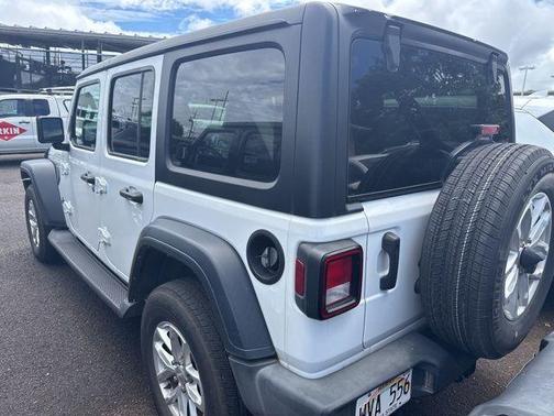 Bright White Clearcoat 2023 Jeep Wrangler Sport