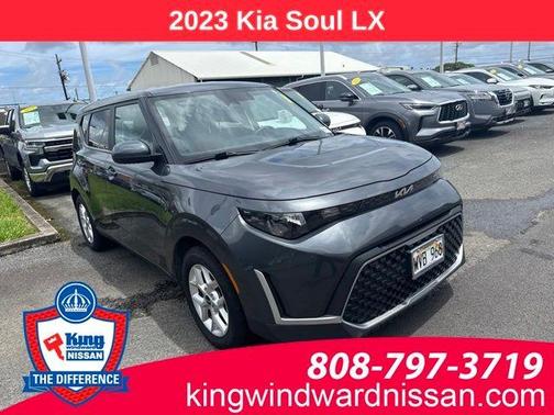 Gravity Gray 2023 Kia Soul LX