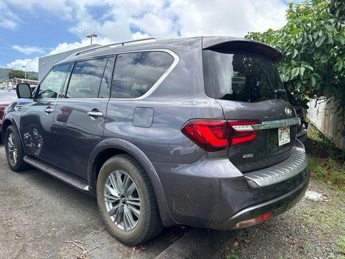 Anthracite Gray 2024 INFINITI QX80 Luxe
