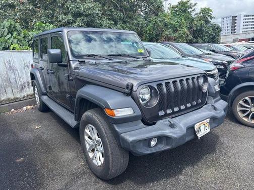 Granite Crystal Clearcoat Metallic 2023 Jeep Wrangler Sport