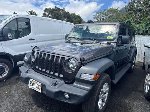 Granite Crystal Clearcoat Metallic 2023 Jeep Wrangler Sport