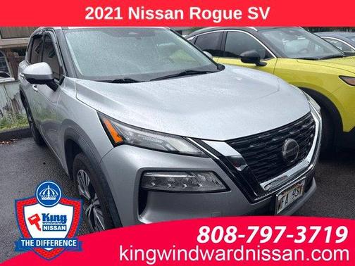 Brilliant Silver Metallic 2021 Nissan Rogue SV