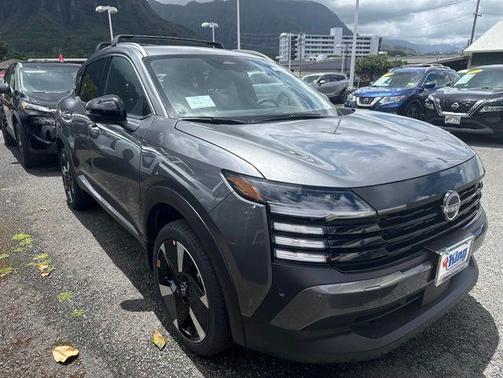 Gun Metallic 2026 Nissan Kicks SR