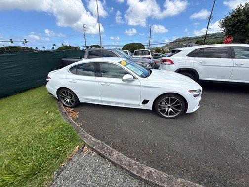 Alta White 2025 Genesis G70 2.5T