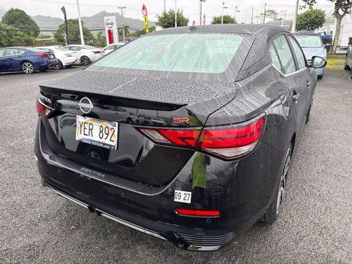 Black 2025 Nissan Sentra SR