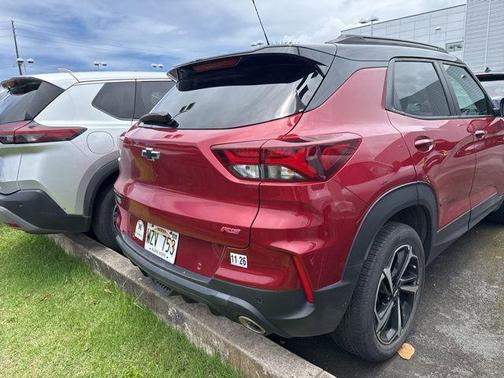 Scarlet Red Metallic 2021 Chevrolet Trailblazer RS