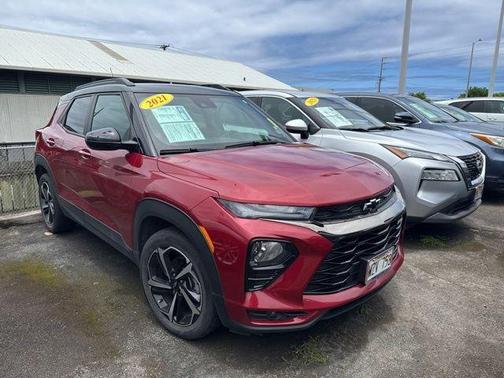 Scarlet Red Metallic 2021 Chevrolet Trailblazer RS