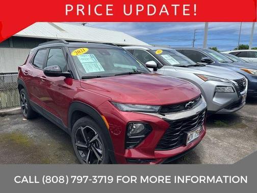 Scarlet Red Metallic 2021 Chevrolet Trailblazer RS