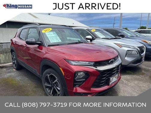 Scarlet Red Metallic 2021 Chevrolet Trailblazer RS