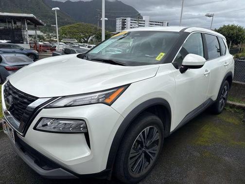 White 2023 Nissan Rogue SV