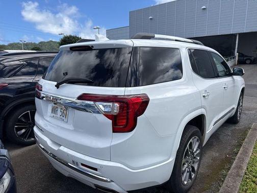 Summit White 2023 GMC Acadia Denali