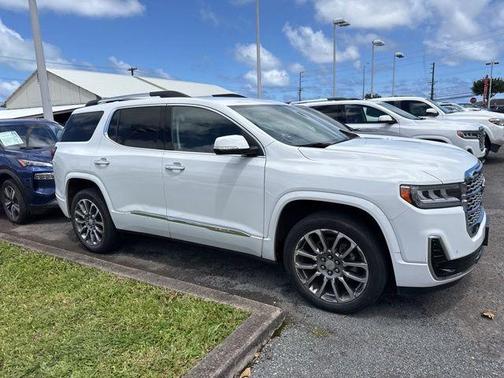 Summit White 2023 GMC Acadia Denali