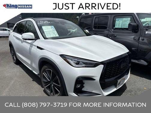 Radiant White 2023 INFINITI QX50 SPORT