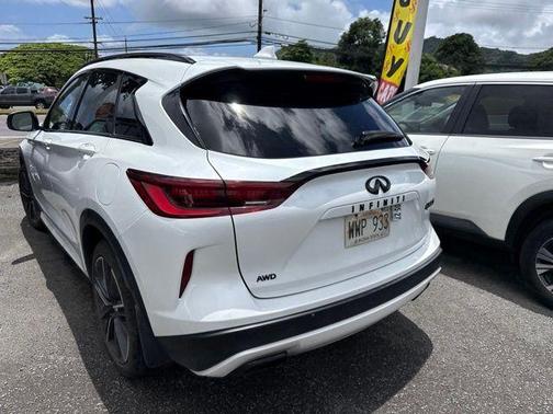 Radiant White 2023 INFINITI QX50 SPORT