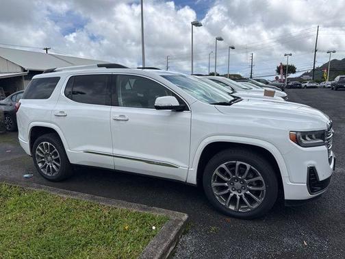 Summit White 2023 GMC Acadia Denali
