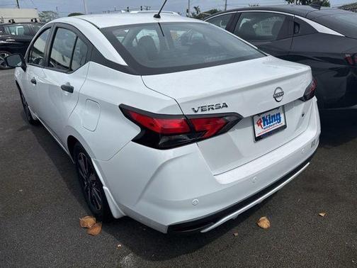 Cloud White 2025 Nissan Versa S