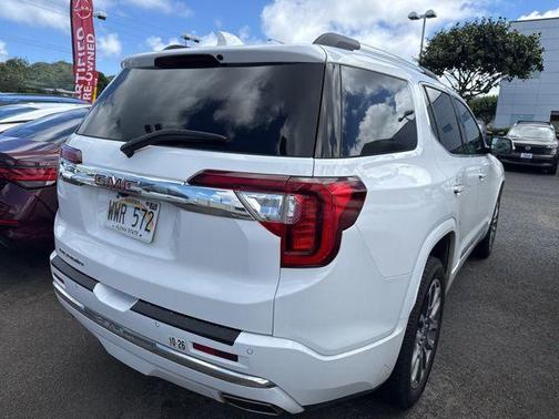 Summit White 2023 GMC Acadia Denali