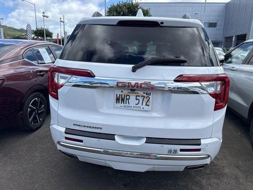 Summit White 2023 GMC Acadia Denali