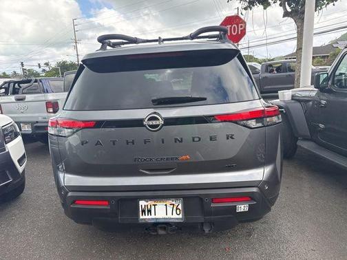 Gun Metallic 2023 Nissan Pathfinder Rock Creek