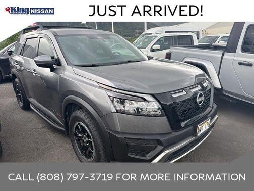 Gun Metallic 2023 Nissan Pathfinder Rock Creek