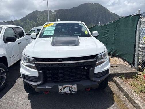 Summit White 2021 Chevrolet Colorado ZR2