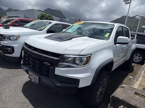 Summit White 2021 Chevrolet Colorado ZR2