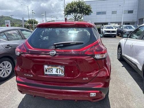 Scarlet Ember 2023 Nissan Kicks SR