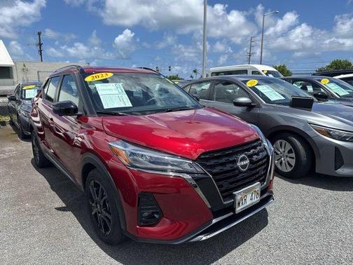 Scarlet Ember 2023 Nissan Kicks SR