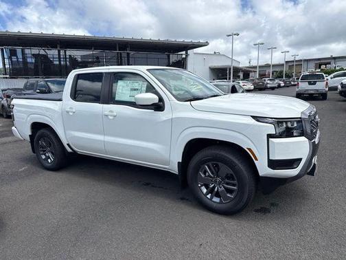 Glacier White 2026 Nissan Frontier SV
