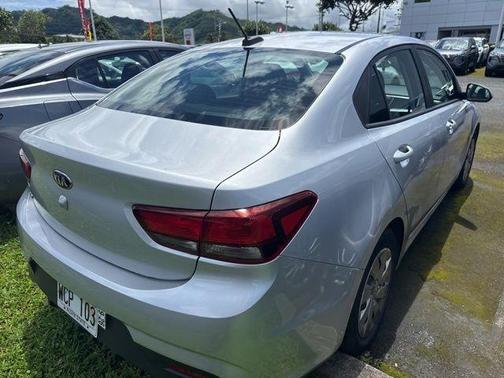 Silky Silver 2020 Kia Rio LX
