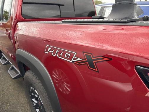 Cardinal Red Metallic 2025 Nissan Frontier PRO-X