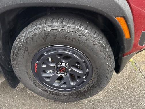 Cardinal Red Metallic 2025 Nissan Frontier PRO-X