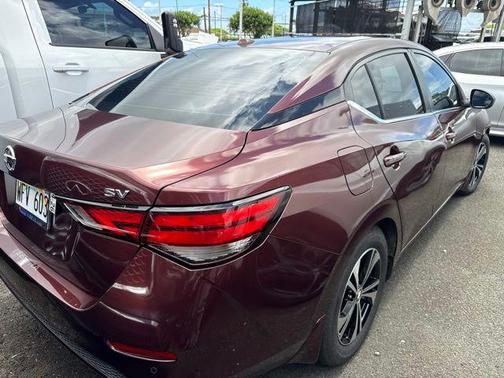 Rosewood Metallic 2021 Nissan Sentra SV