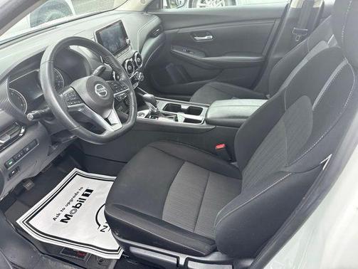 Aspen White 2022 Nissan Sentra SV