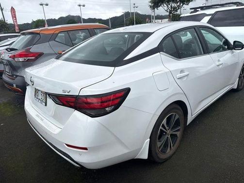Aspen White 2022 Nissan Sentra SV