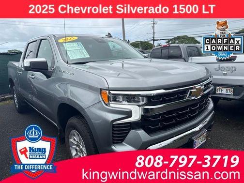 Sterling Gray Metallic 2025 Chevrolet Silverado 1500 LT