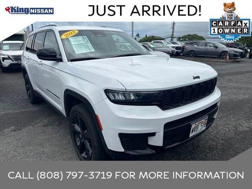Bright White Clearcoat 2023 Jeep Grand Cherokee L Laredo