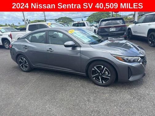 Gun Metallic 2024 Nissan Sentra SV