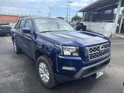 Deep Blue Pearl 2023 Nissan Frontier SV
