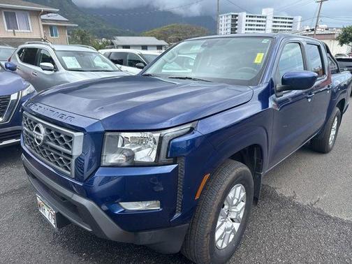 Deep Blue Pearl 2023 Nissan Frontier SV