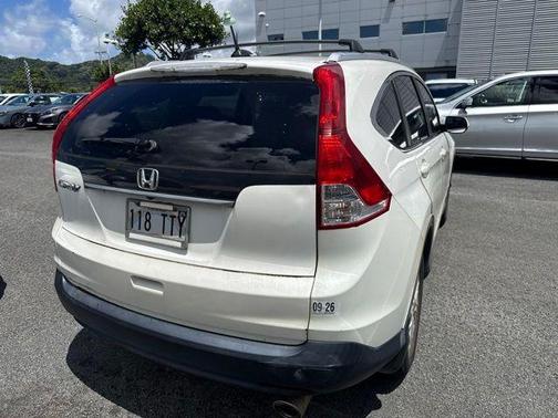 Diamond White Pearl 2012 Honda CR-V EX-L