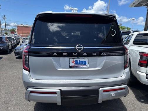 Brilliant Silver Metallic 2026 Nissan Armada SV
