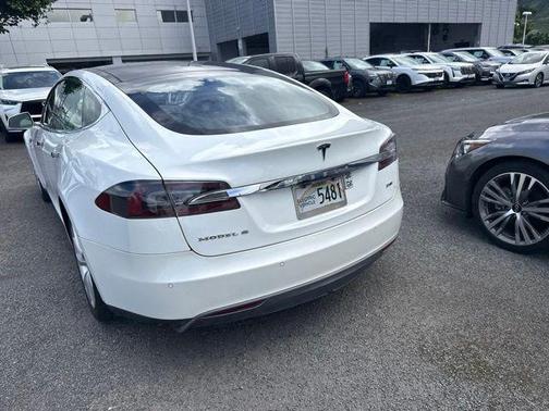 White 2014 Tesla Model S