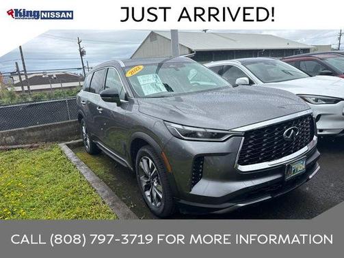 Graphite Shadow 2022 INFINITI QX60 Luxe