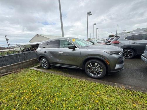 Graphite Shadow 2022 INFINITI QX60 Luxe