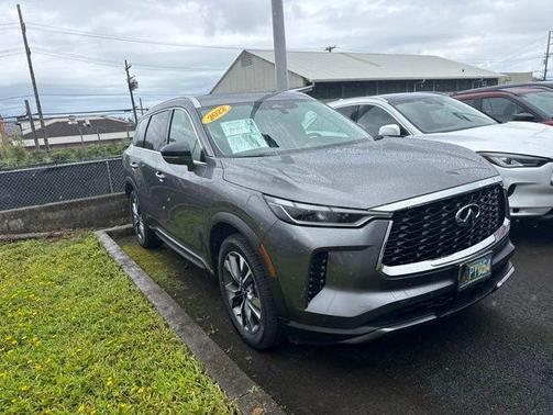 Graphite Shadow 2022 INFINITI QX60 Luxe