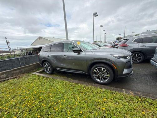 Graphite Shadow 2022 INFINITI QX60 Luxe